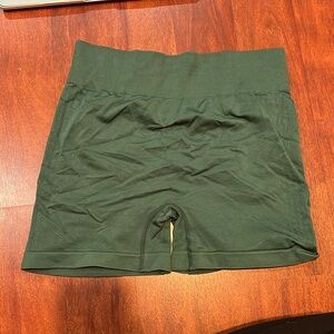 size large amazon green workout spandex